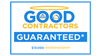 The trusted Pest Control Tarrant County contractor guarantee logo.